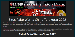 paito warna china