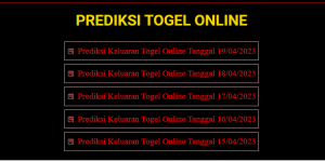 prediksi togel online